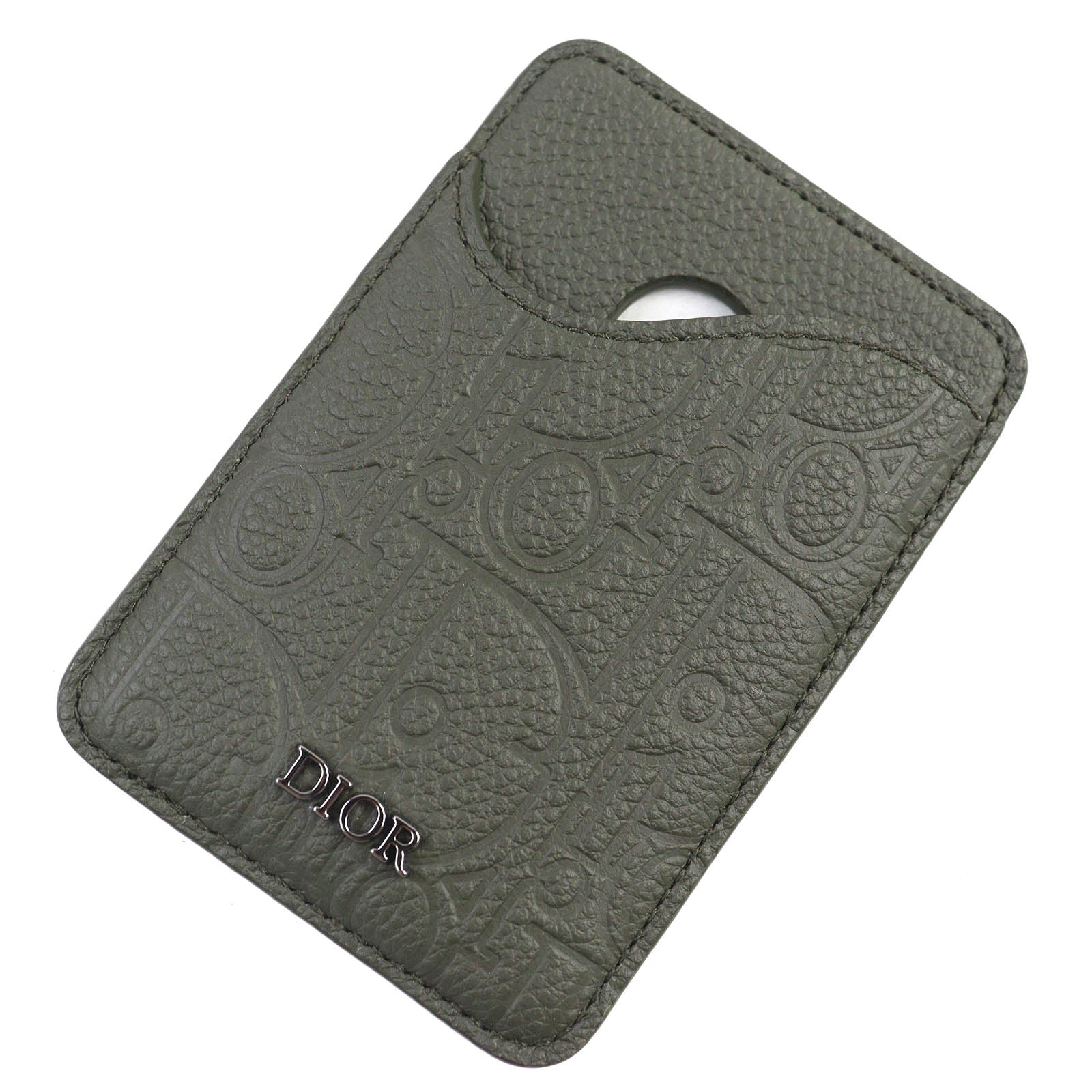 Dior Saddle Gravity Leather Card Case