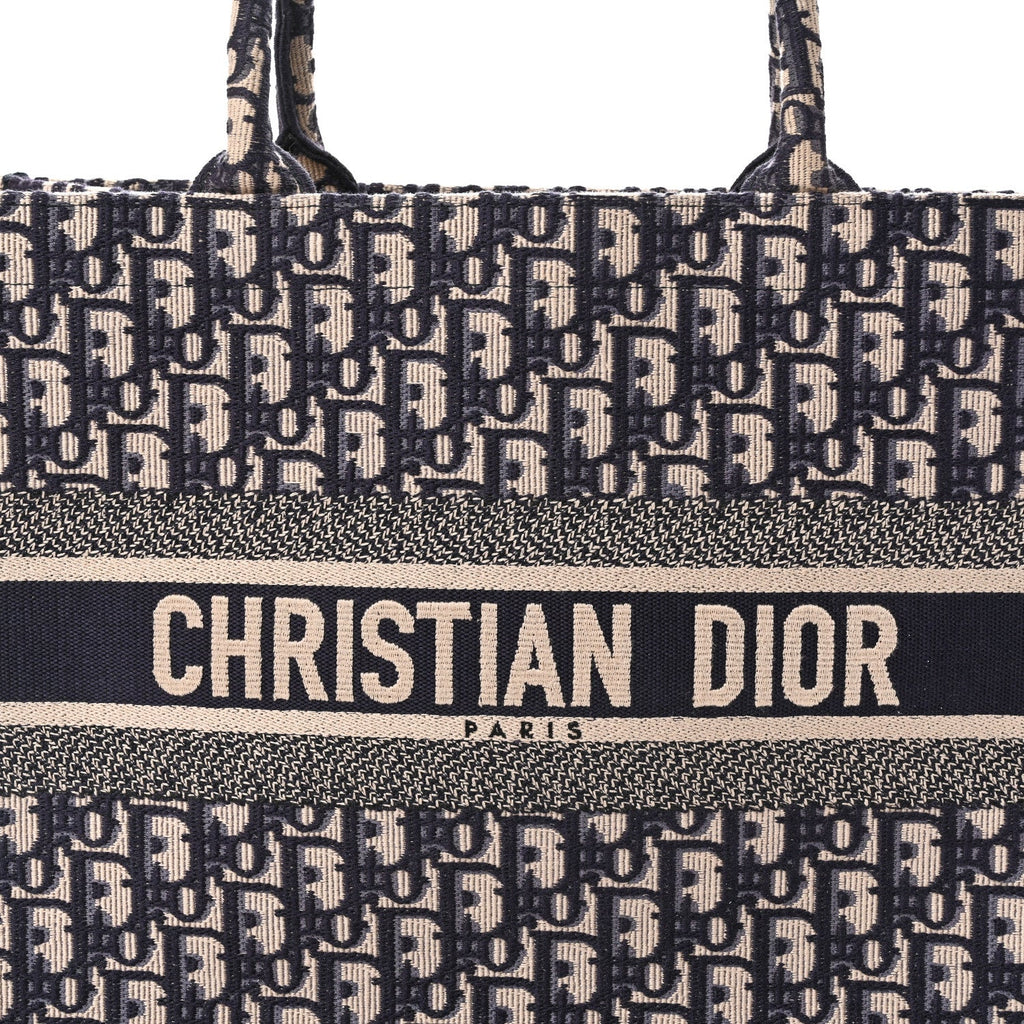Oblique Medium Book Tote Blue Multicolor