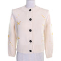 Christian Dior Pixel Zodiac Leo Logo Cardigan