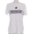 Christian Dior Logo embroidery Short Sleeve T-shirt