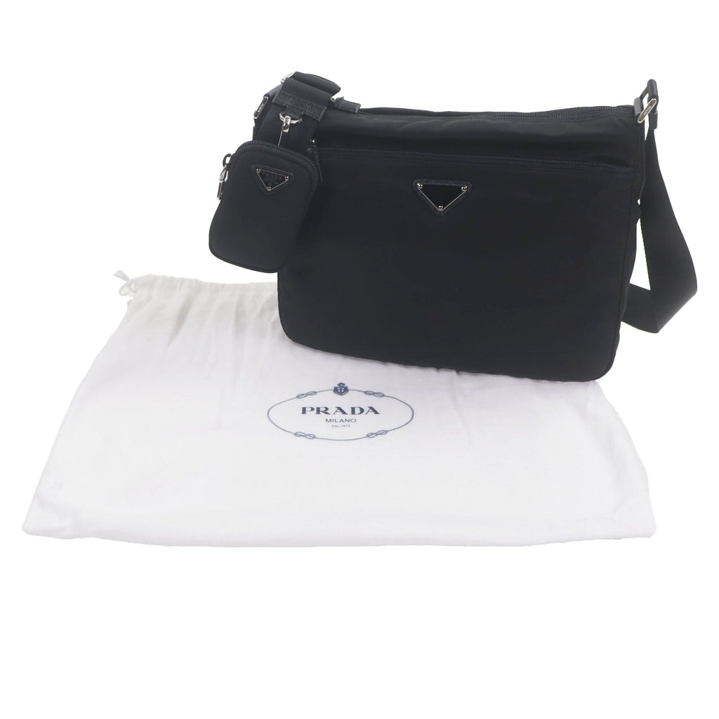 Prada 1BC421 Nylon Shoulder Bag