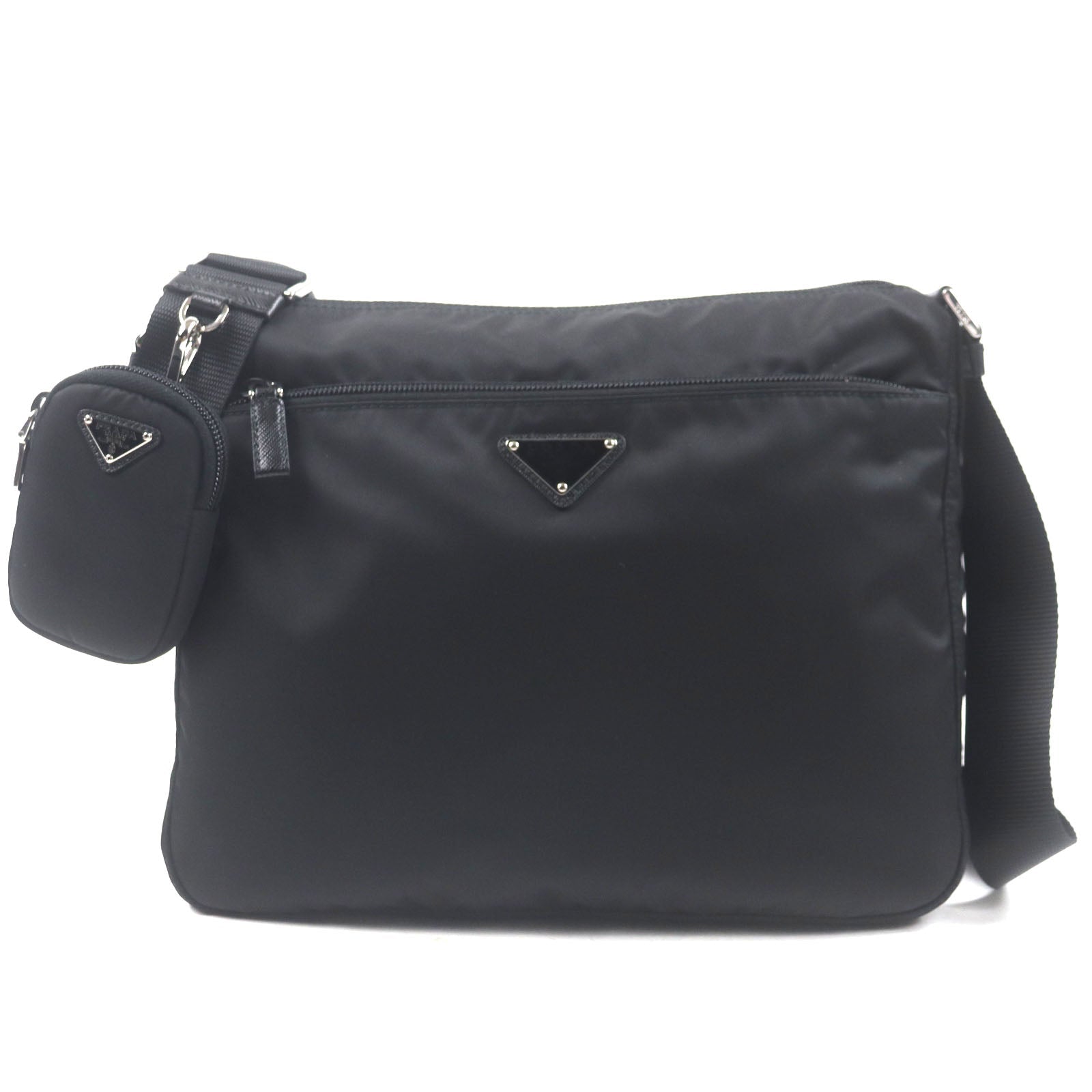 Prada 1BC421 Nylon Shoulder Bag