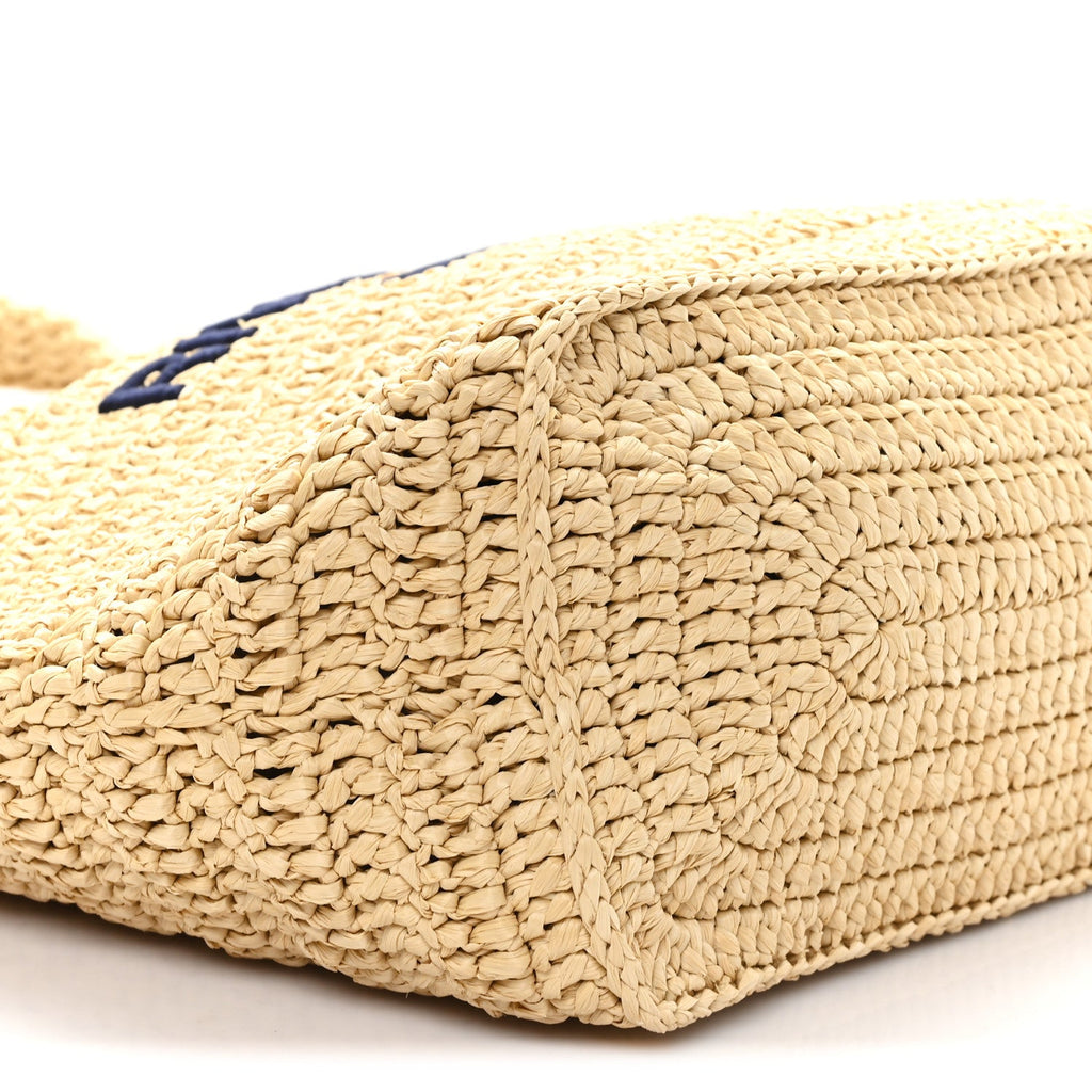 Raffia Rive Gauche Tote Natural