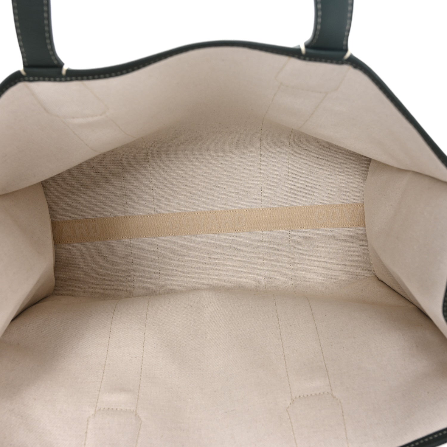 Goyardine Villette MM Tote Green