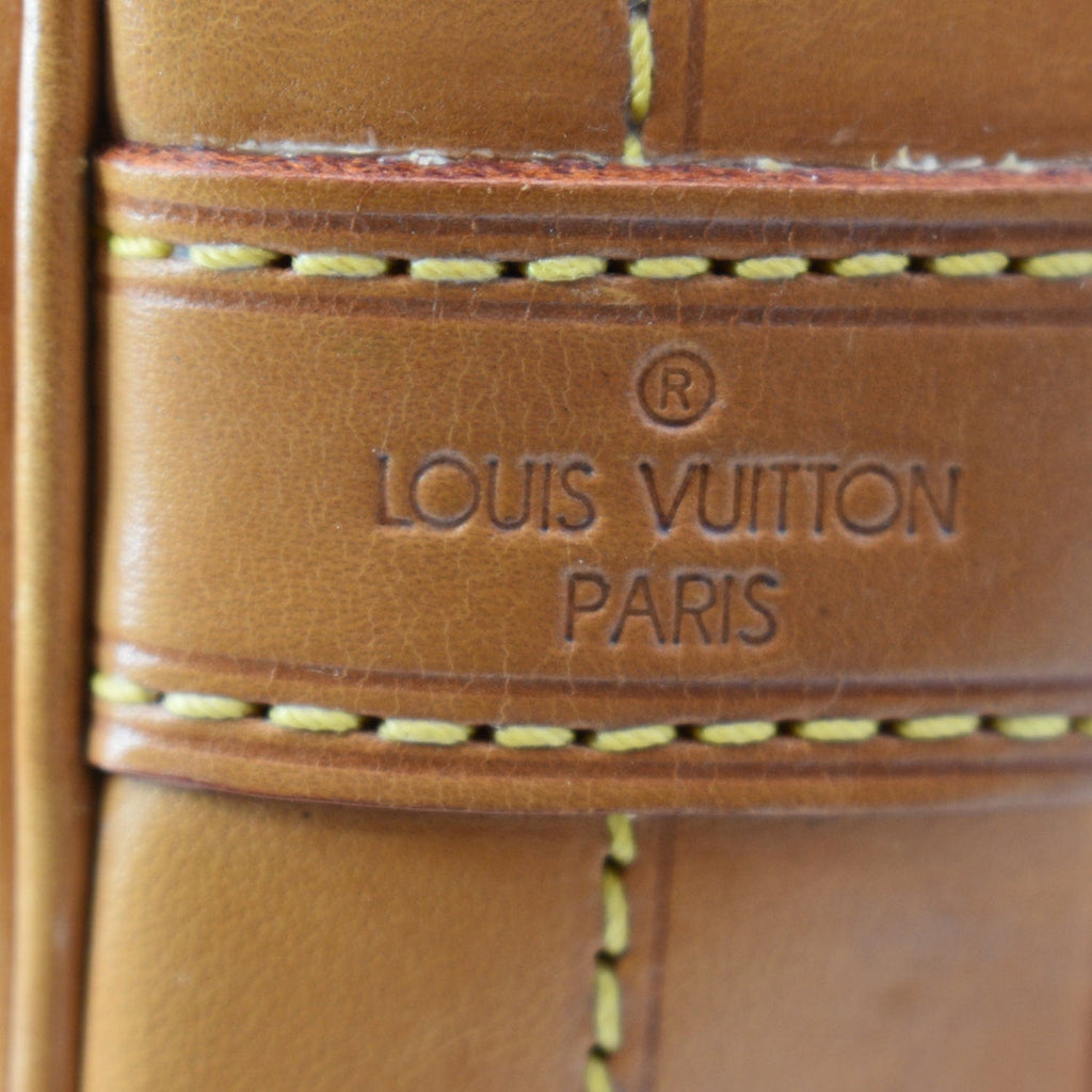 LOUIS VUITTON  Large Noe Monogram Canvas Shoulder Bag Brown