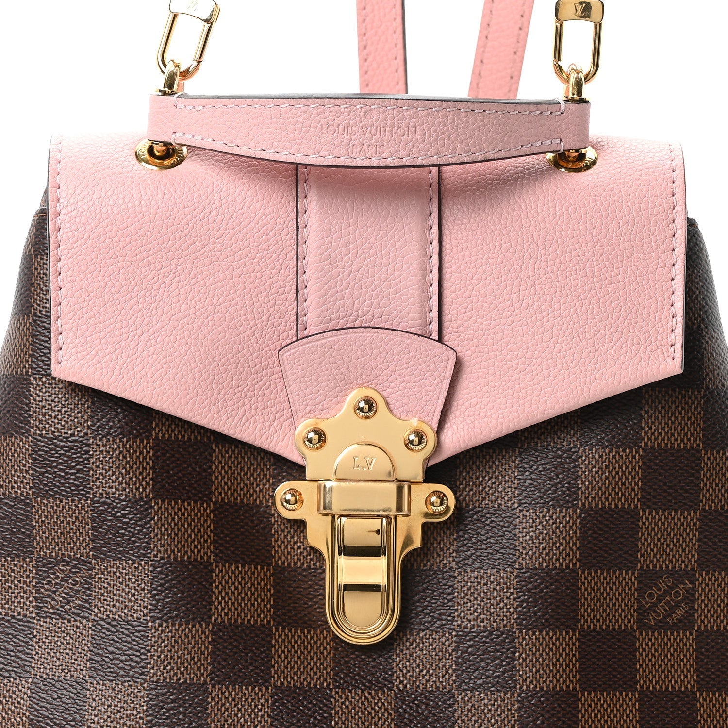 Damier Ebene Clapton Backpack Magnolia