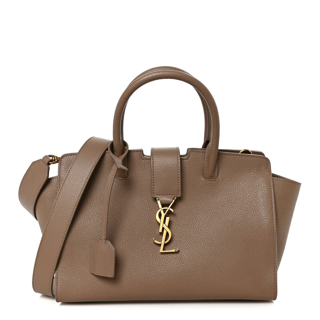 Calfskin Baby Monogram Downtown Cabas Beige