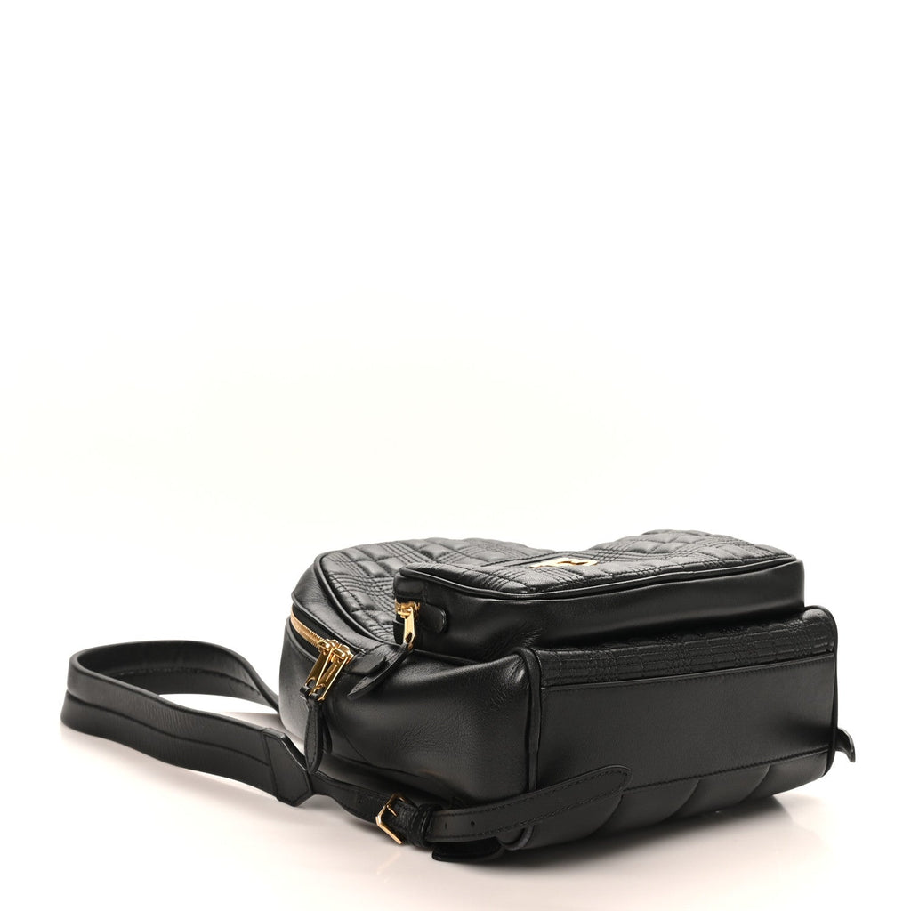Lambskin Quilted TB Backpack Black