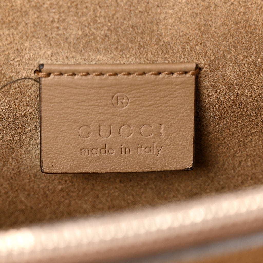 GG Supreme Monogram Small Dionysus Shoulder Bag Taupe