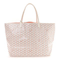 Goyardine Saint Louis Claire Voie GM White Orange