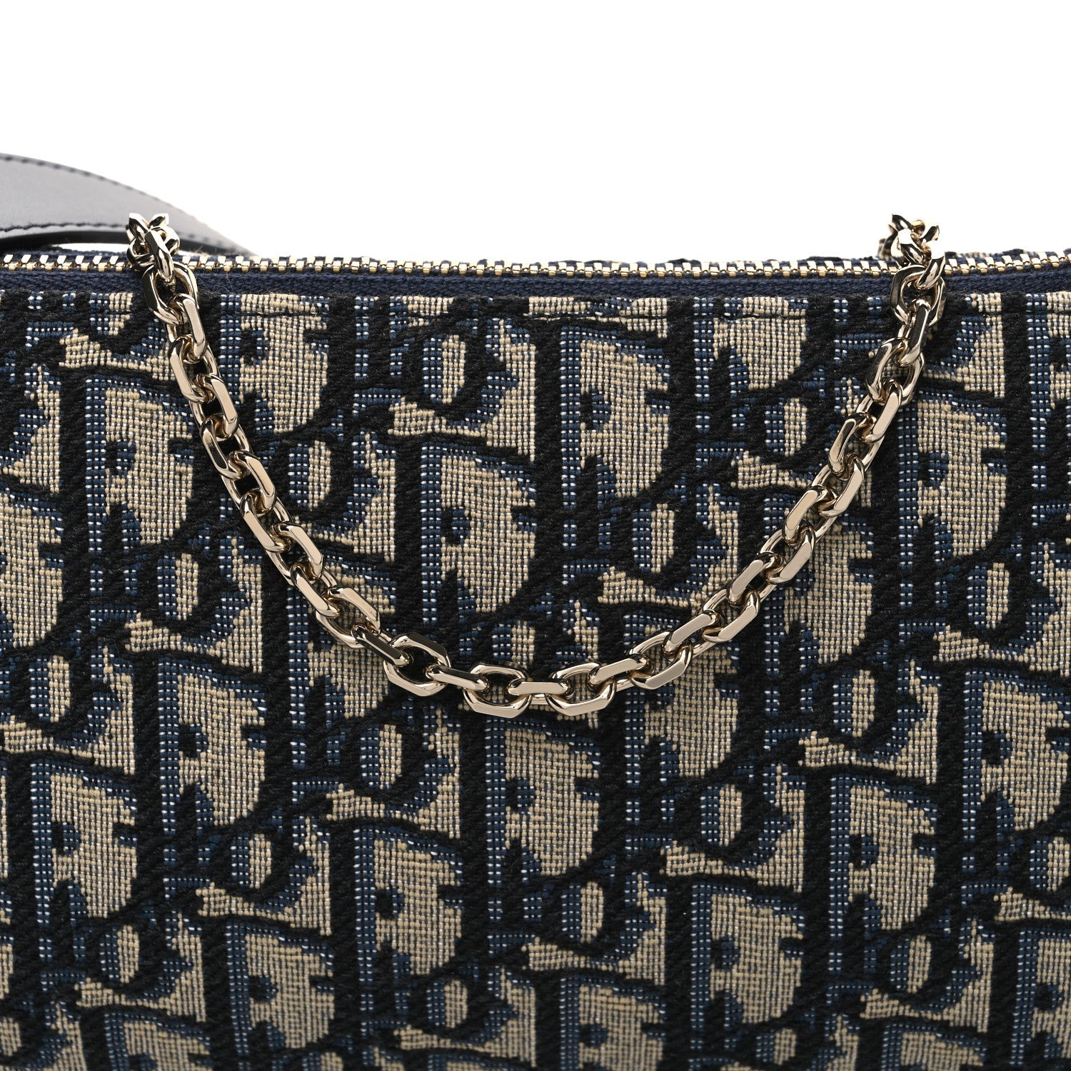 Oblique Dior Club Bag Blue