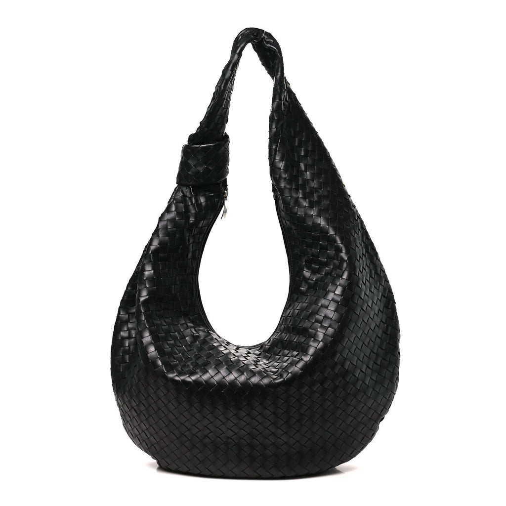 Nappa Intrecciato Maxi Jodie Black