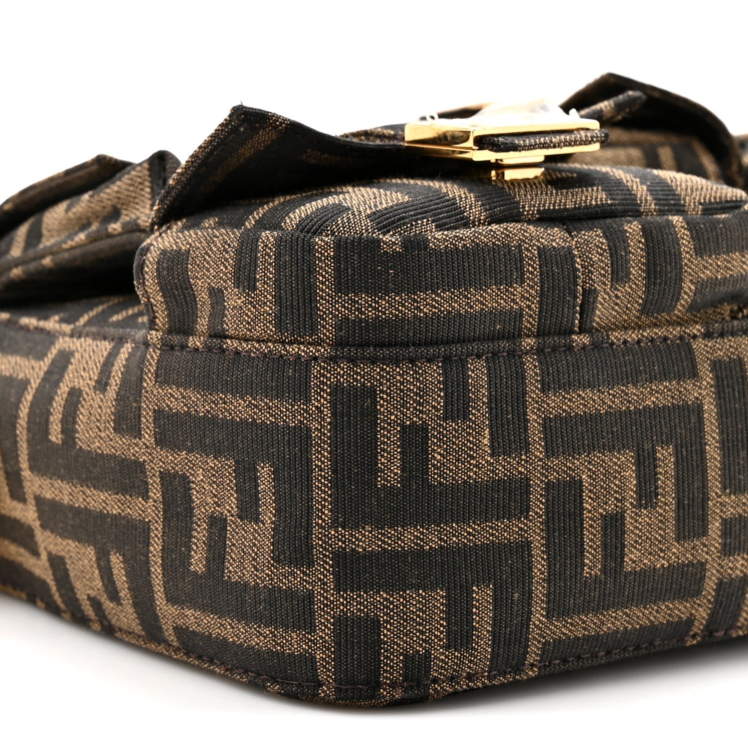 Fabric Jacquard FF 1974 Multipocket Baguette Tobacco Moro