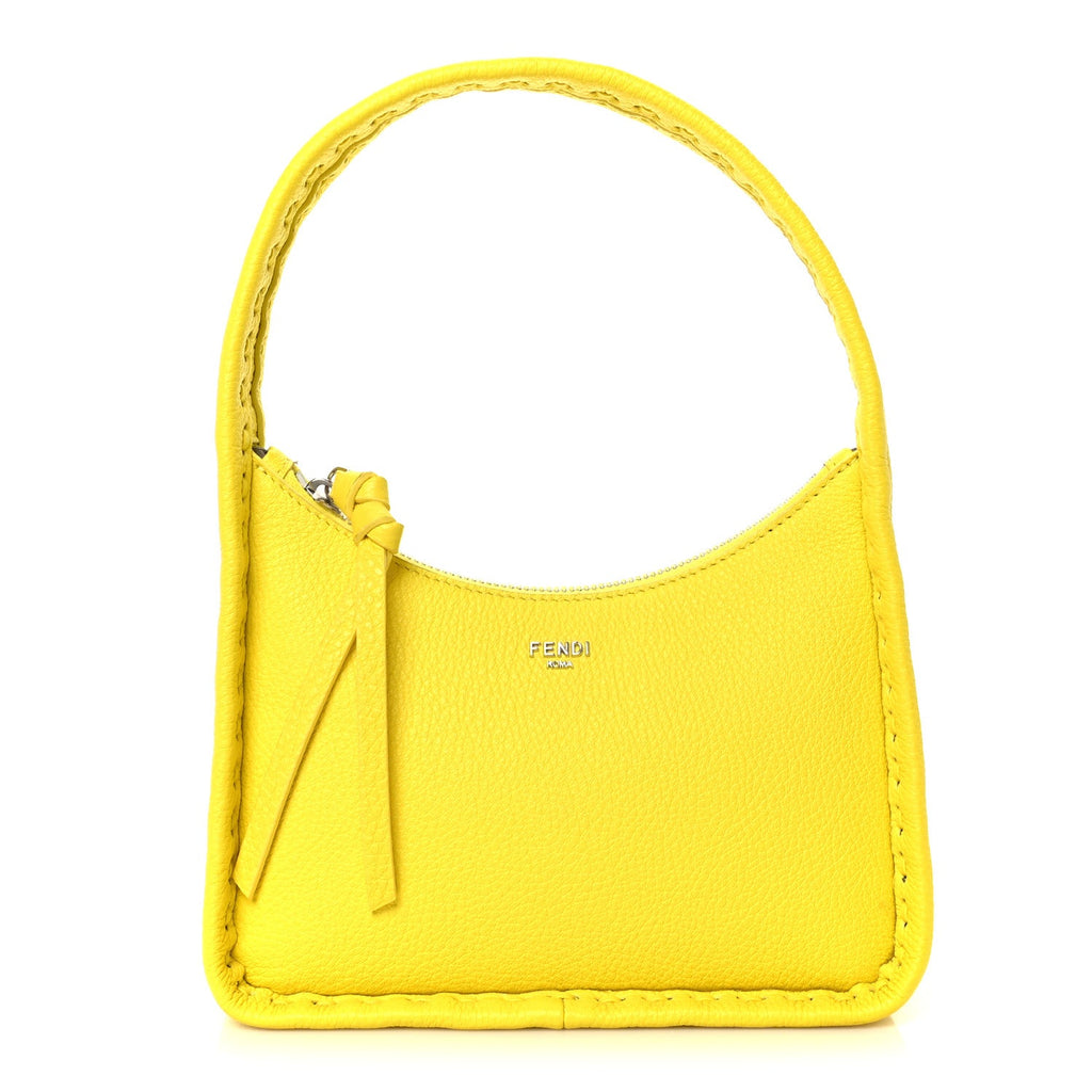 Cuoio Roma Sellerissima Nappa Sintetica Tape Stitch Mini Fendessence Shoulder Bag Pomelo