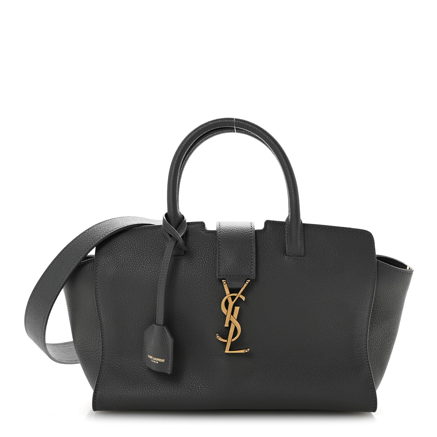 Calfskin Baby Monogram Downtown Cabas Pebble