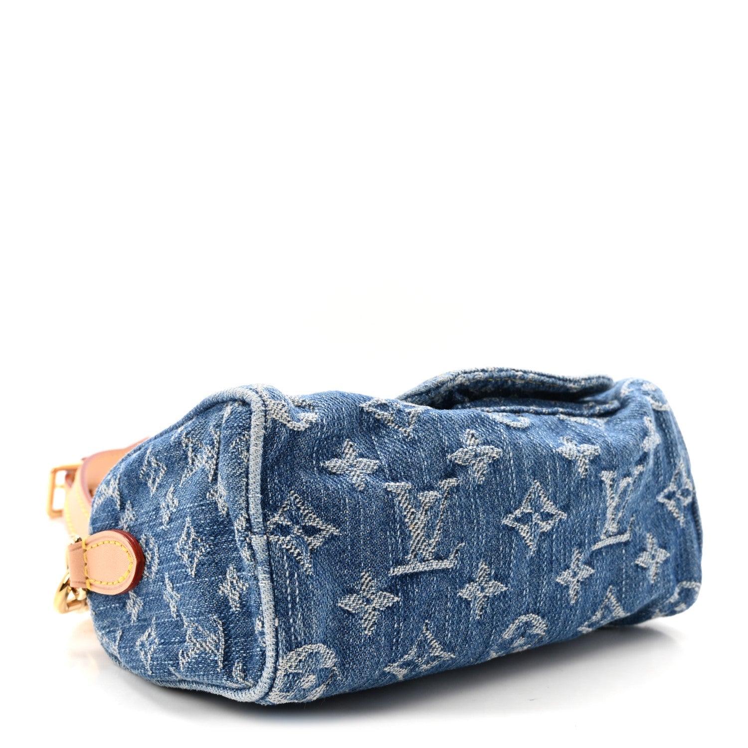 Monogram Denim Nano Speedy Blue