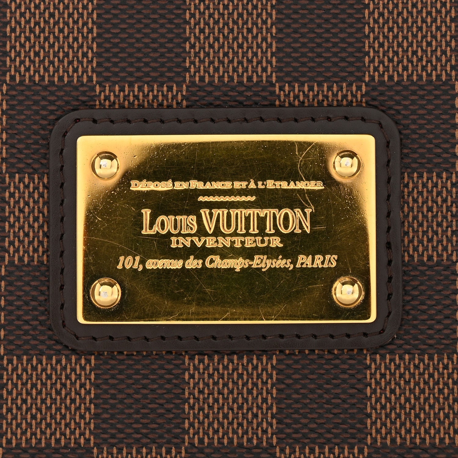 Damier Ebene Eva Clutch