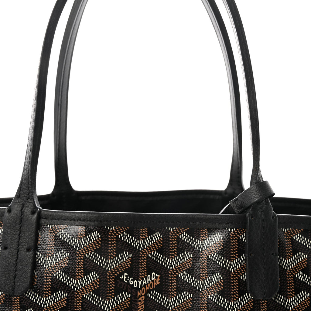 Goyardine Reversible Anjou PM Black