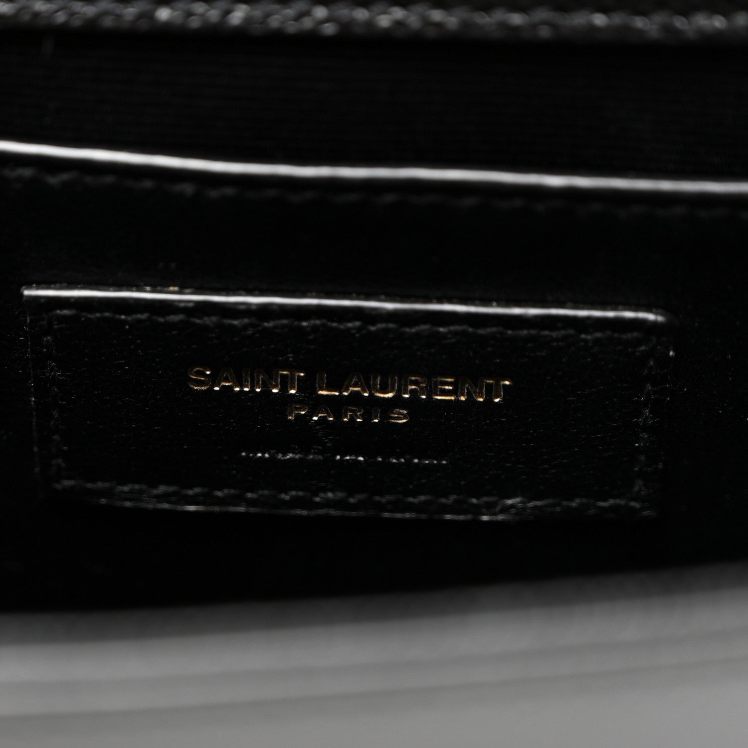 Grain De Poudre Small Monogram Kate Satchel Black