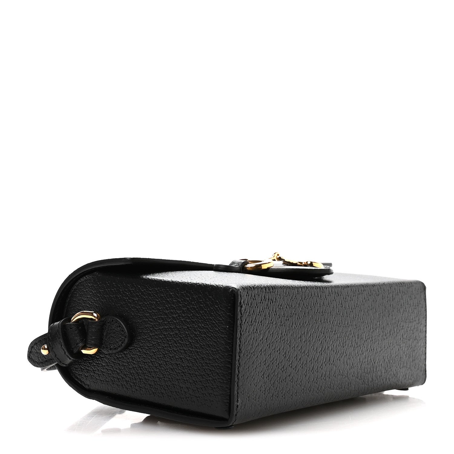 Calfskin Horsebit 1955 Shoulder Bag Black