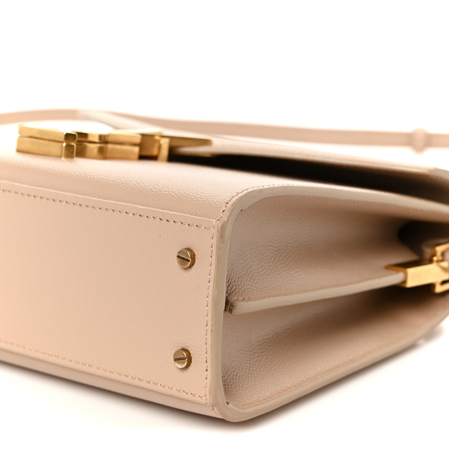Grain de Poudre Mini Classic Monogram Cassandra Top Handle Beige