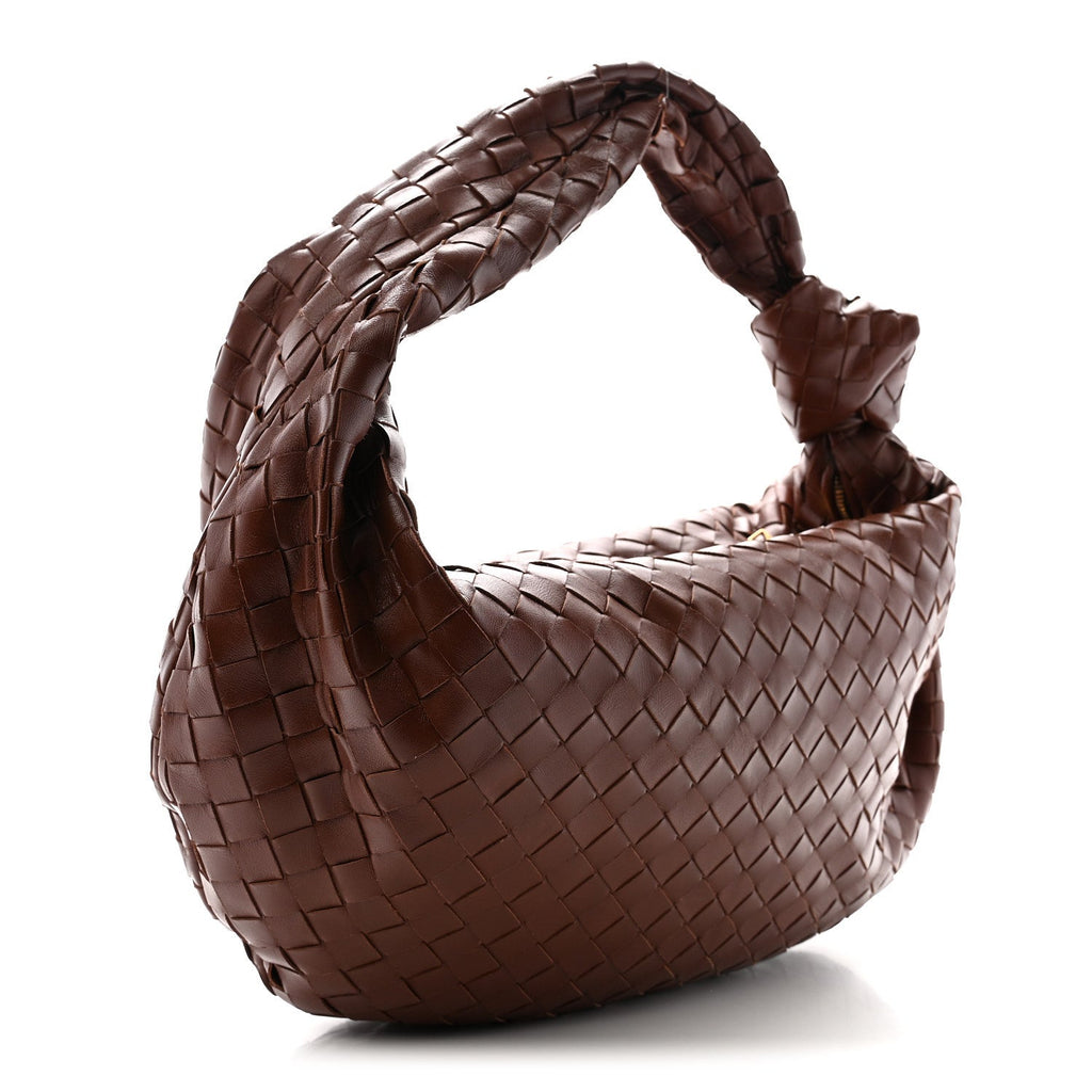Nappa Intrecciato Small Jodie Sapele