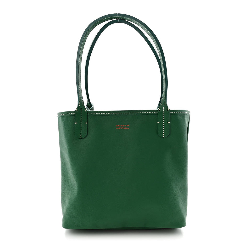 Goyardine Reversible Mini Anjou Green