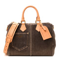 Denim Speedy 30 Bandouliere Coffee Bean Brown