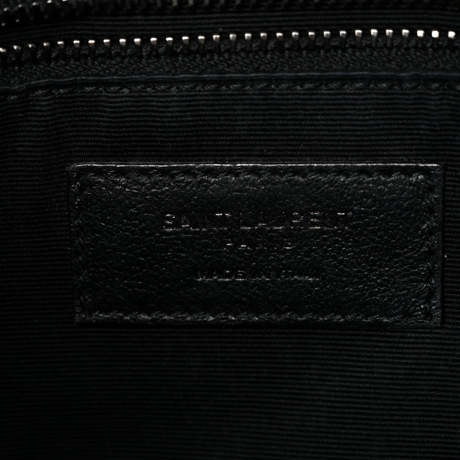 Crinkled Calfskin Matelasse Monogram Medium Niki Chain Satchel Black