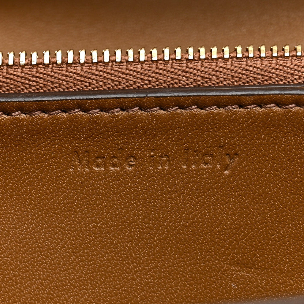 Box Calfskin Medium Classic Box Flap Bag Camel