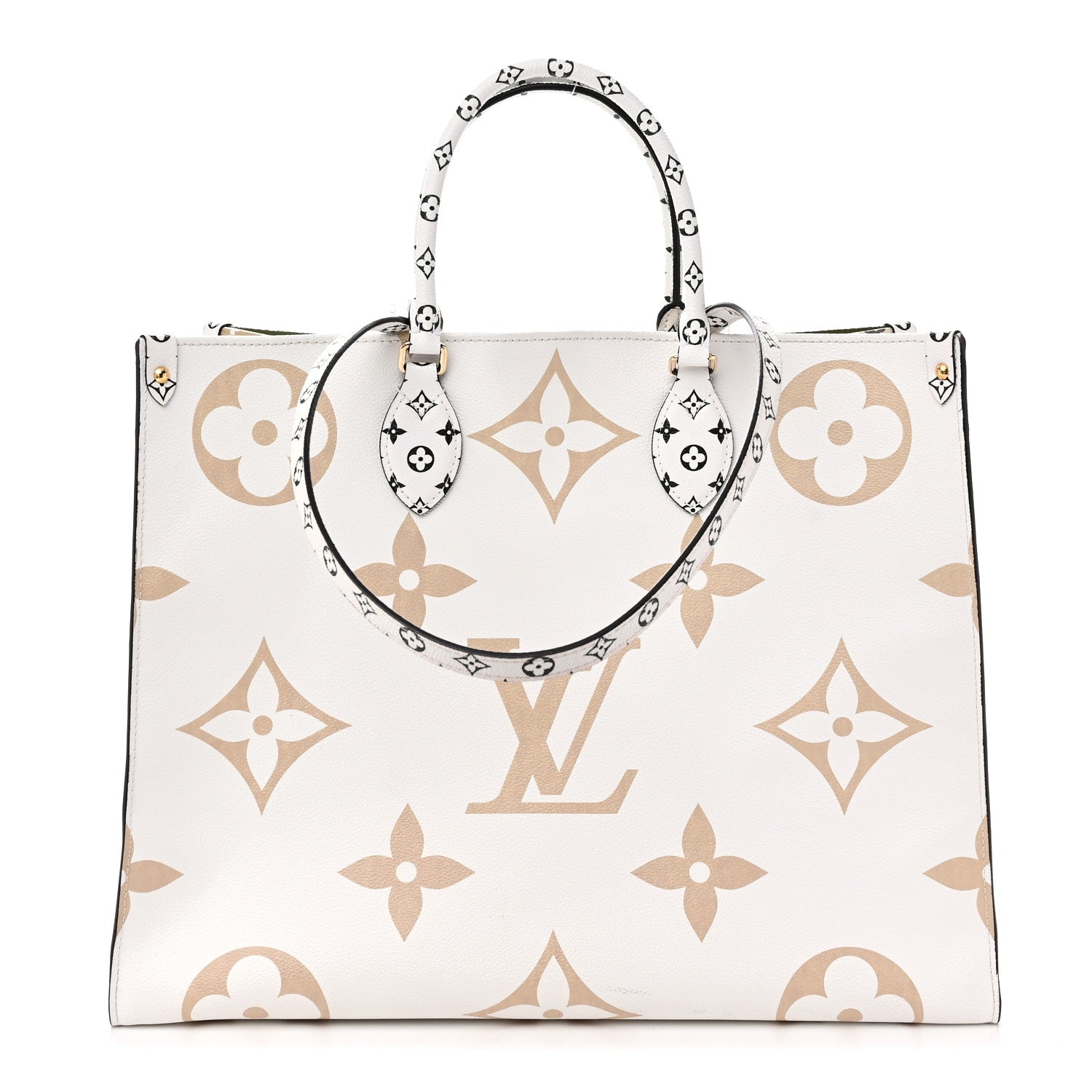 Monogram Giant Onthego GM Kaki Beige