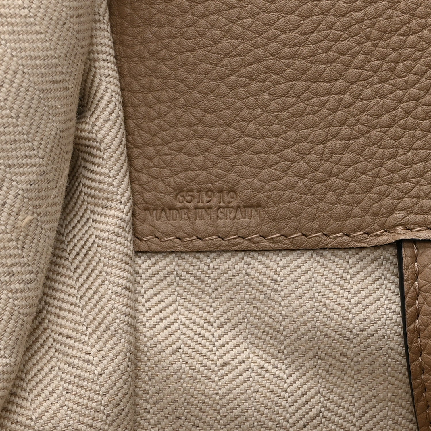 Calfskin Small Hammock Shoulder Bag Sand Mink