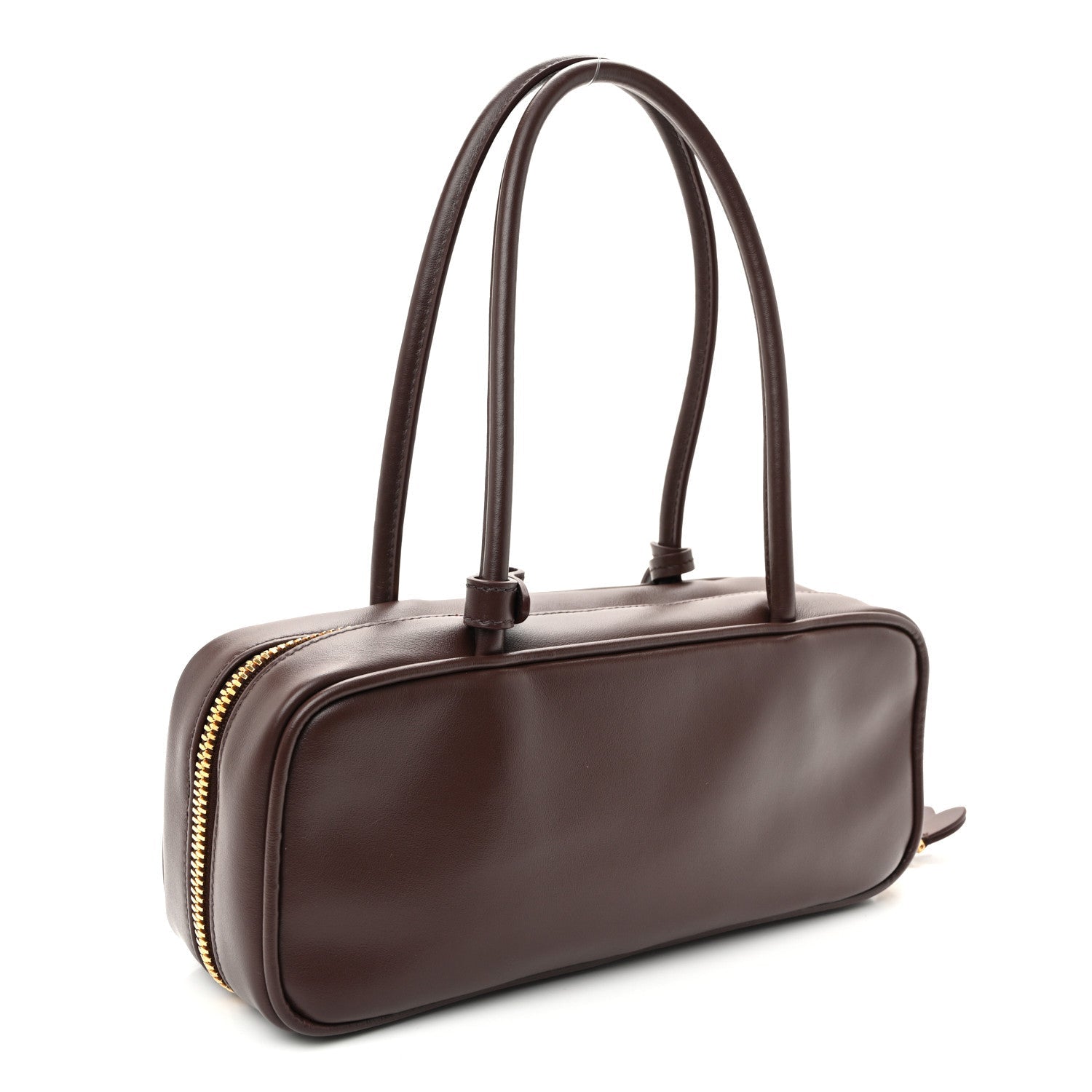 Nappa Small Beau Top Handle Bag Briarwood