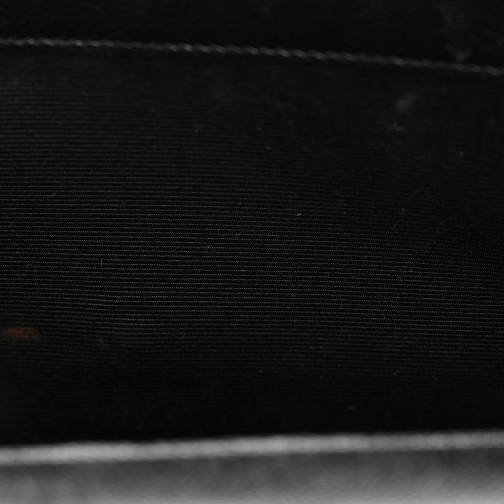 Grain De Poudre Monogram Cassandre Clutch Black