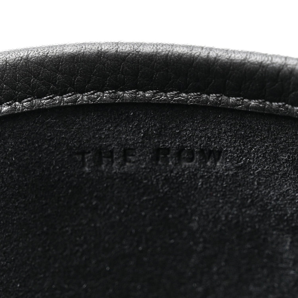 Grained Calfskin Large N/S Park Tote Black