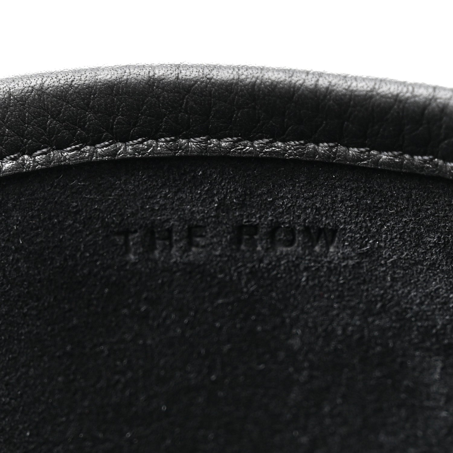 Grained Calfskin Large N/S Park Tote Black