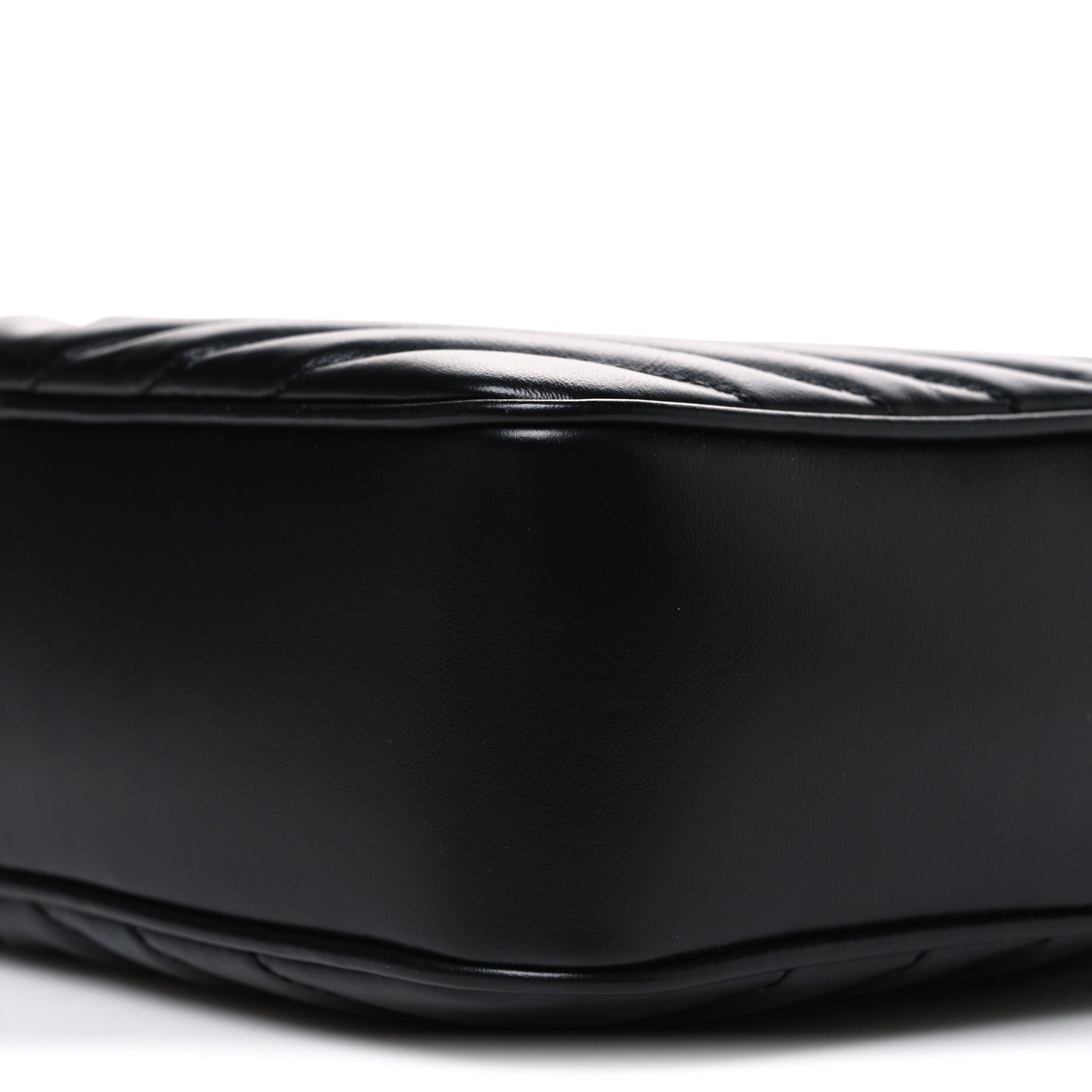 Calfskin Matelasse Monogram Lou Camera Bag Black