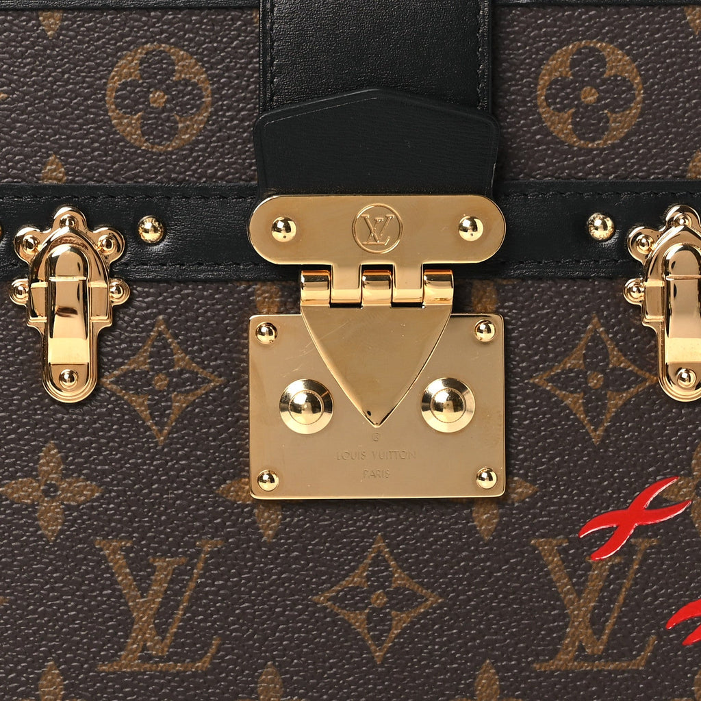 Monogram Petite Malle V Black