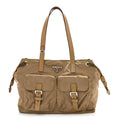 Nylon Vela Shopping Tote Sesamo