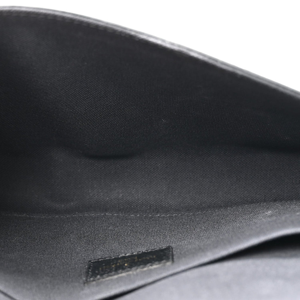 Empreinte Pochette Felicie Chain Wallet Black