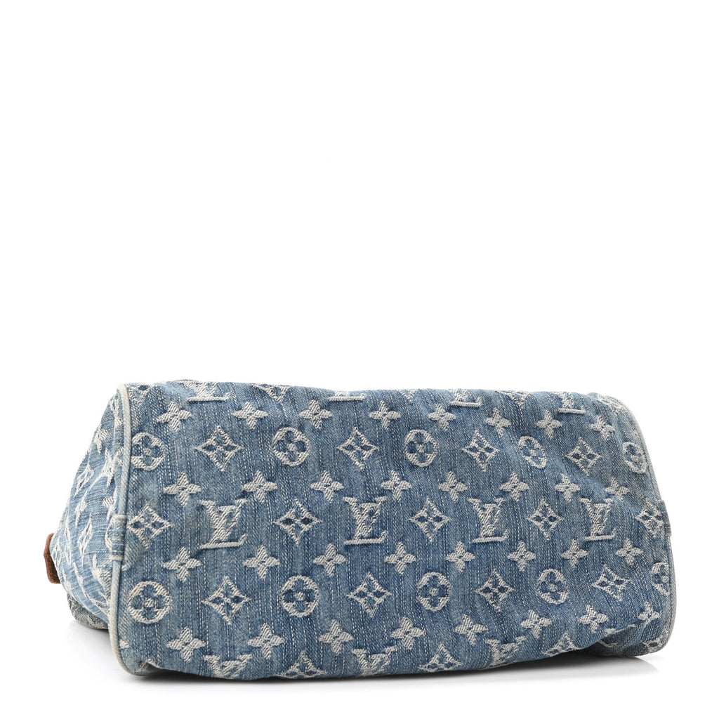 Monogram Denim Neo Speedy Blue