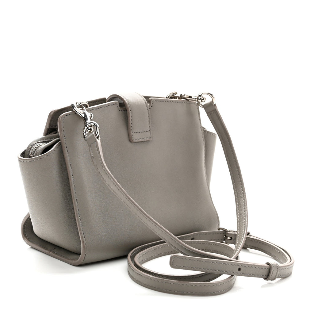 Calfskin Monogram Toy Cabas  Oyster Grey