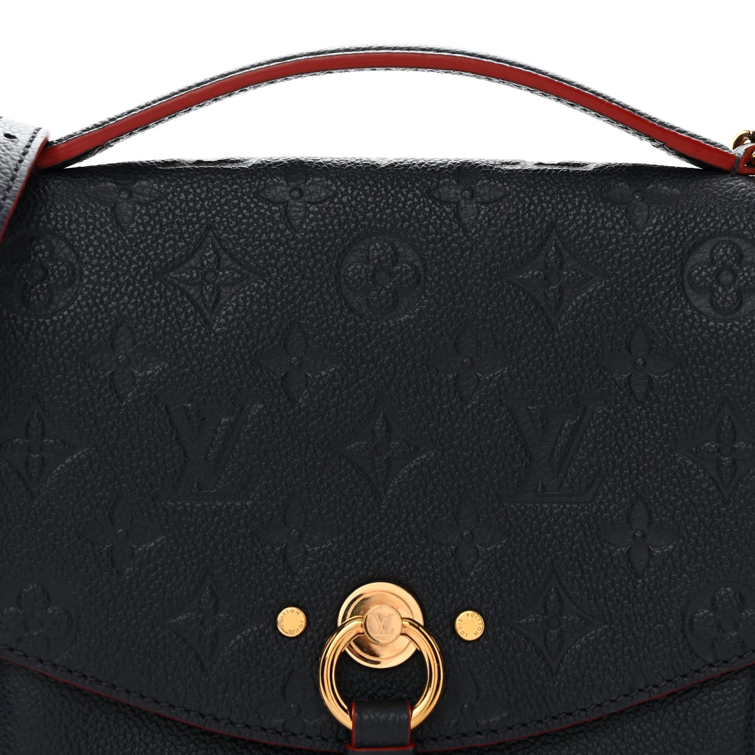 Empreinte Blanche BB Marine Rouge