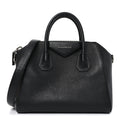 Sugar Goatskin Small Antigona Black