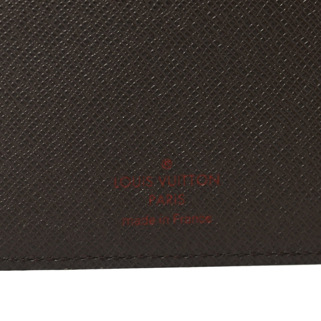 Damier Ebene Medium Ring Agenda Cover
