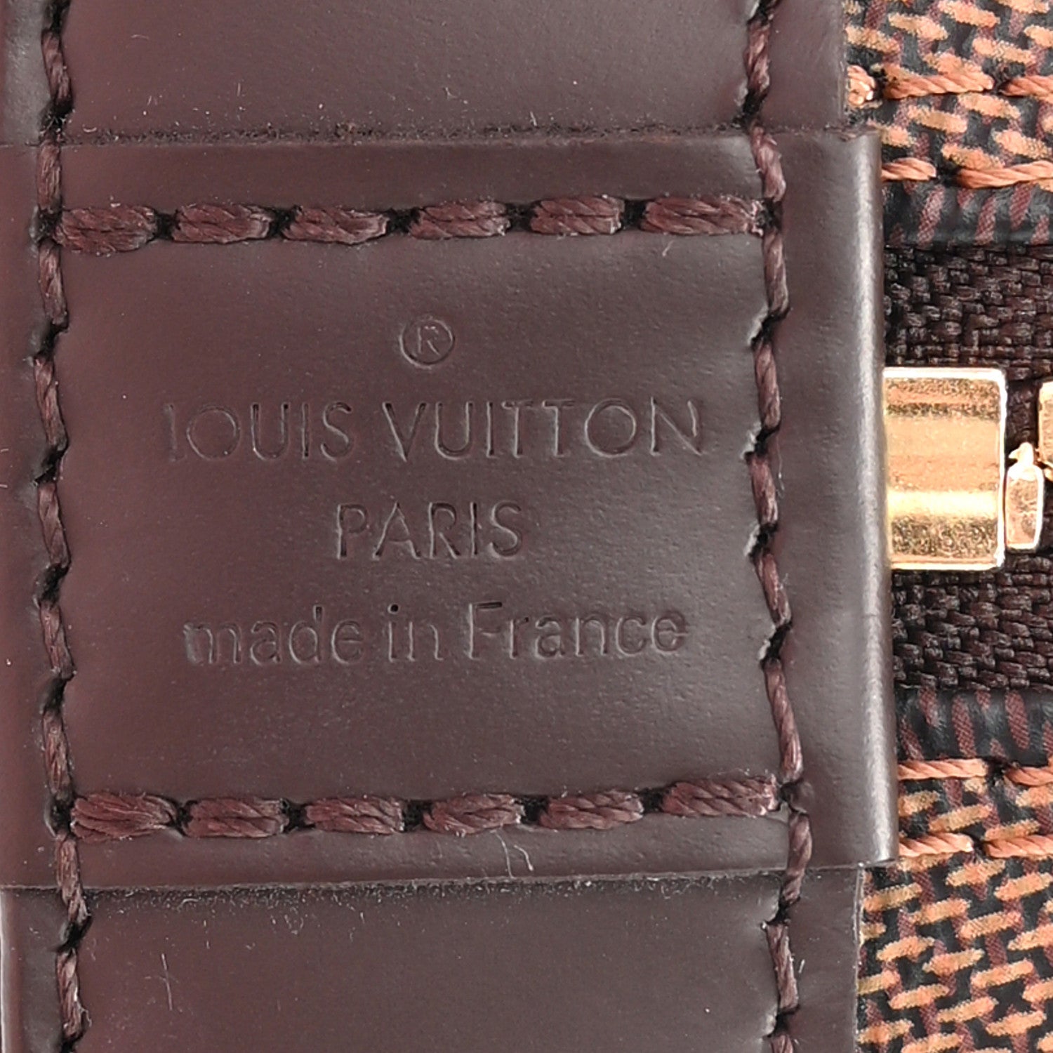Damier Ebene Alma BB