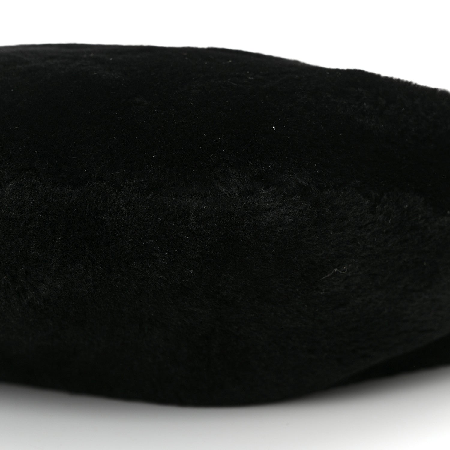 Shearling Medium Olivia Hobo Black