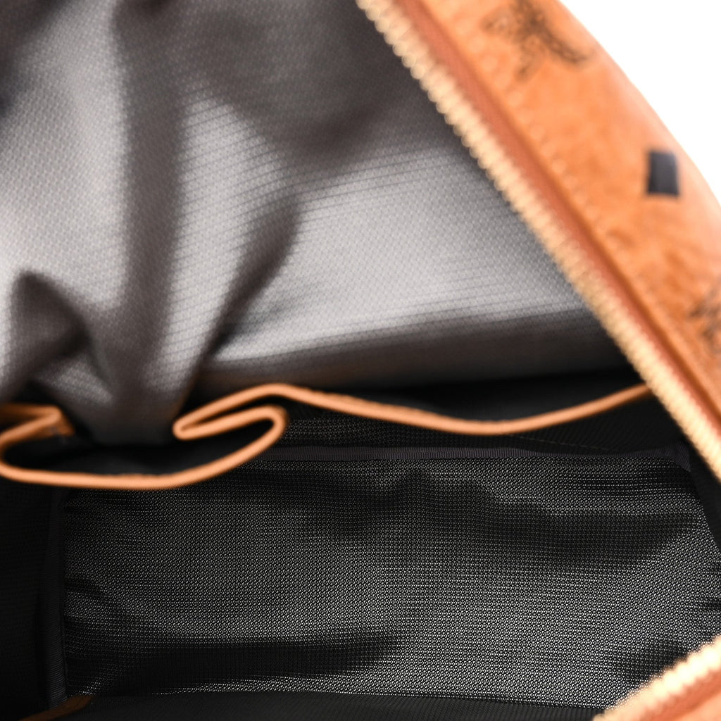 Visetos Small Side Stud Stark Backpack Cognac
