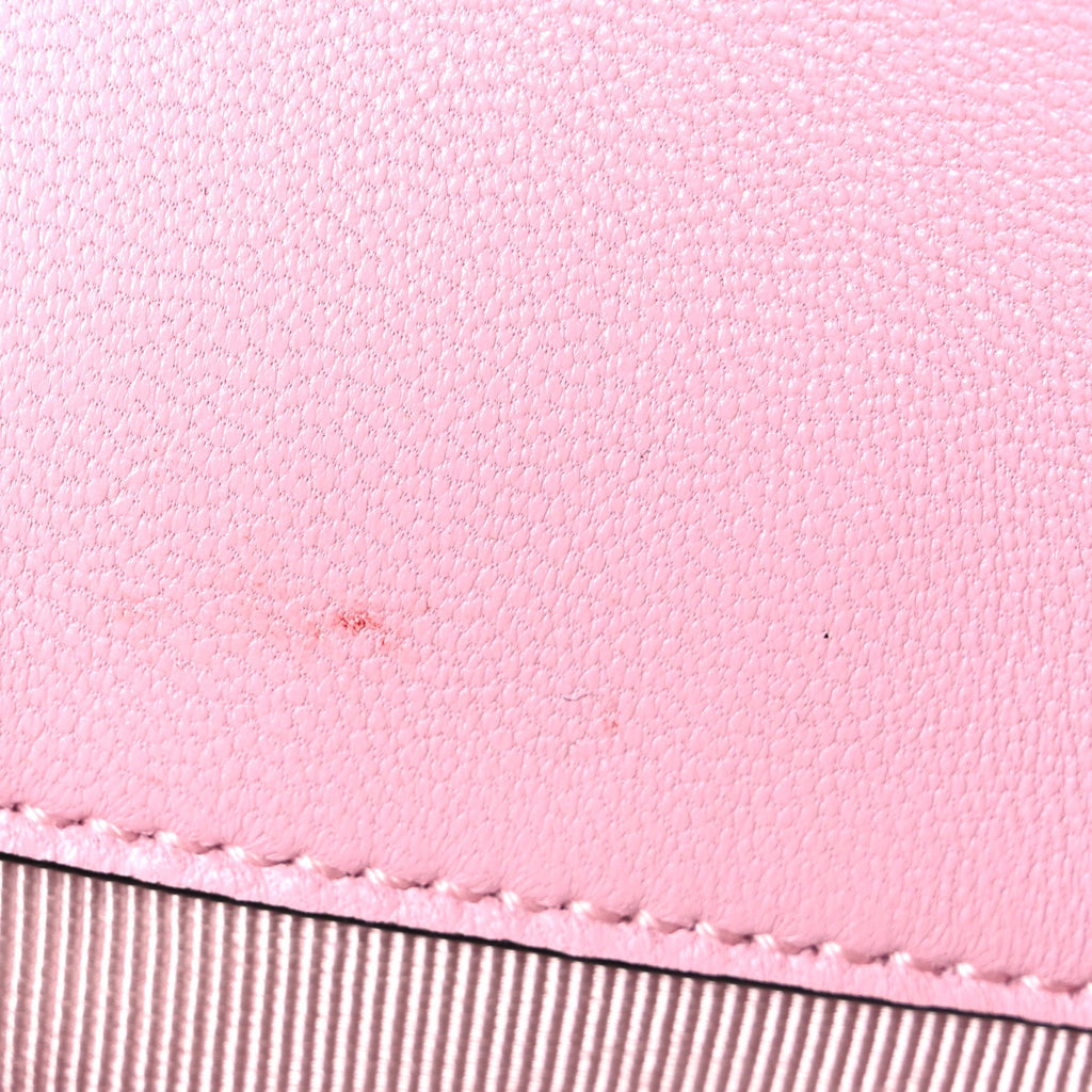 Lambskin Matelasse Mini GG Marmont Shoulder Bag Light Pink