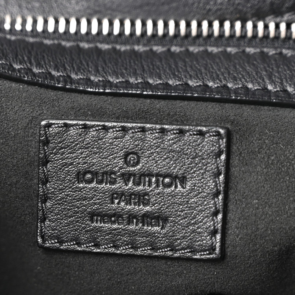 Monogram Lambskin Antheia Lilia GM Black
